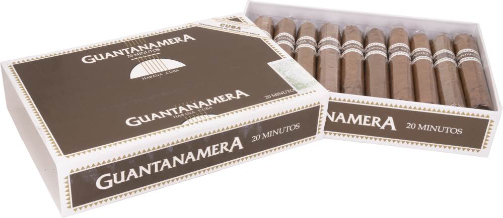 Guantanamera Minutos packaging