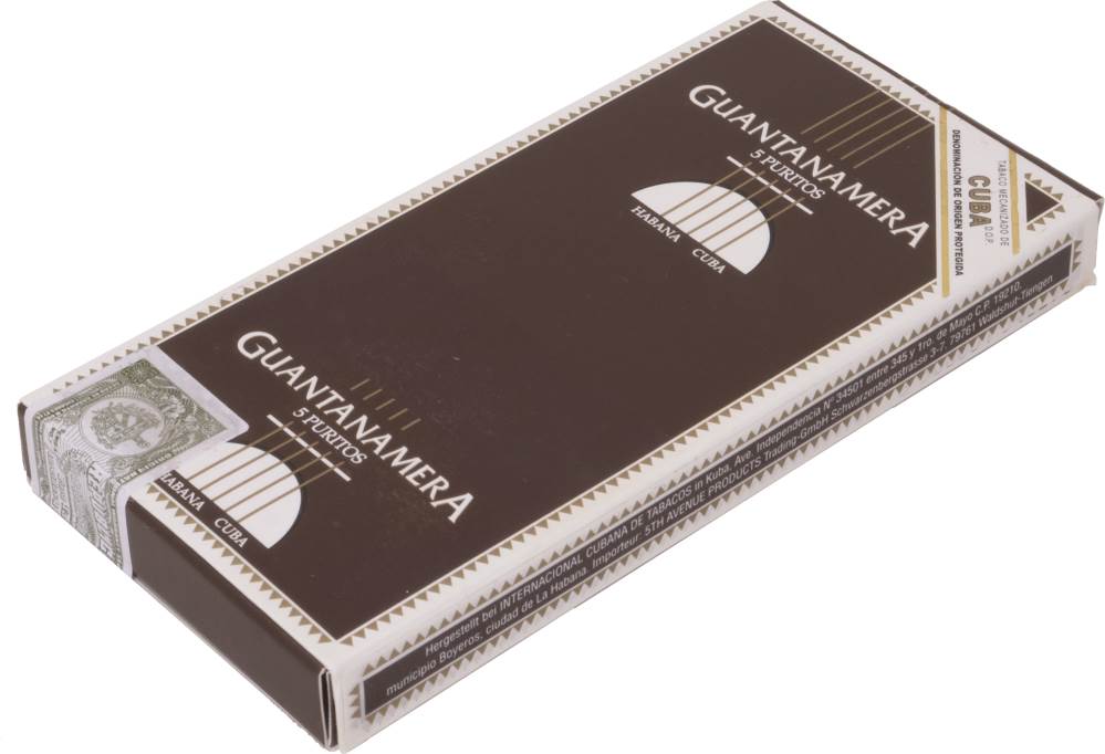 Guantanamera Puritos packaging