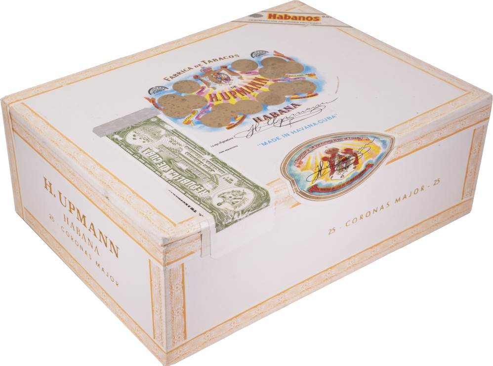 H. Upmann Coronas Major packaging