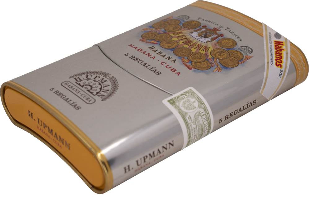 H. Upmann Regalias packaging