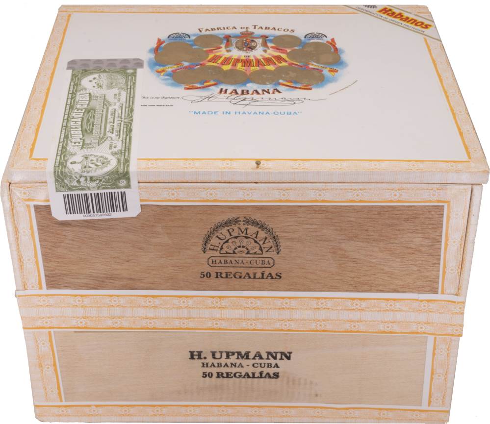 H. Upmann Regalias packaging