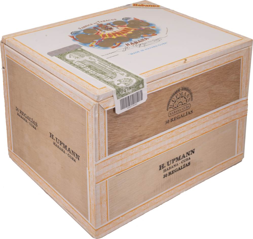 H. Upmann Regalias packaging