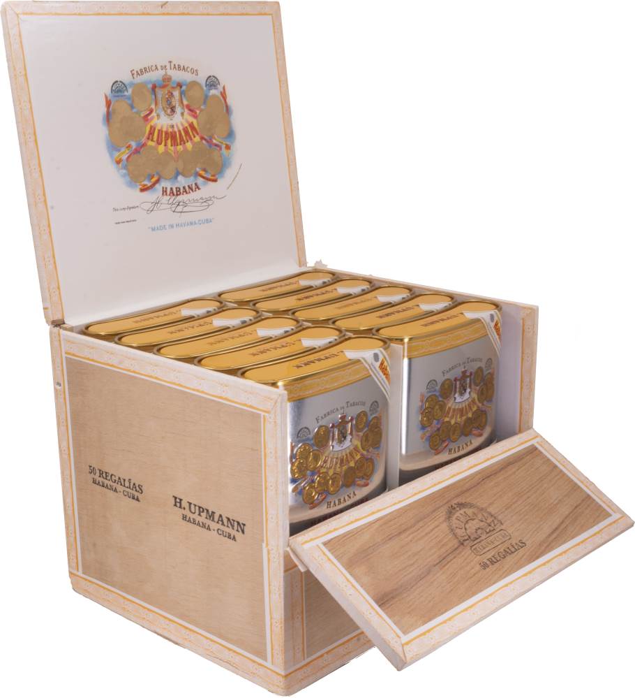 H. Upmann Regalias packaging