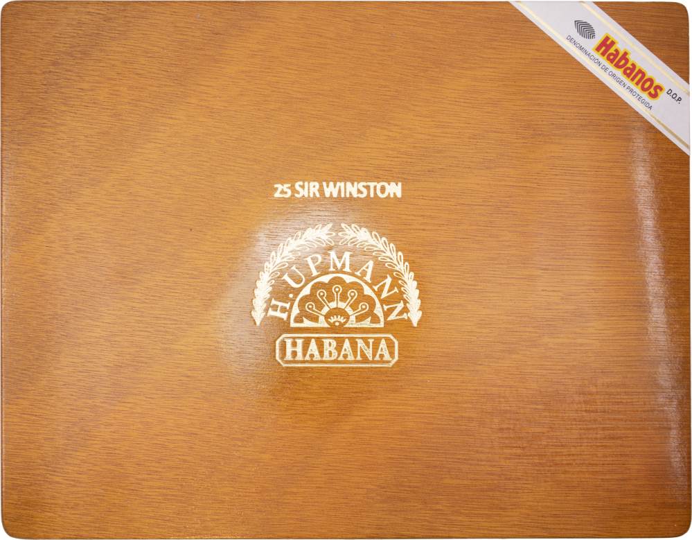 H. Upmann Sir Winston packaging