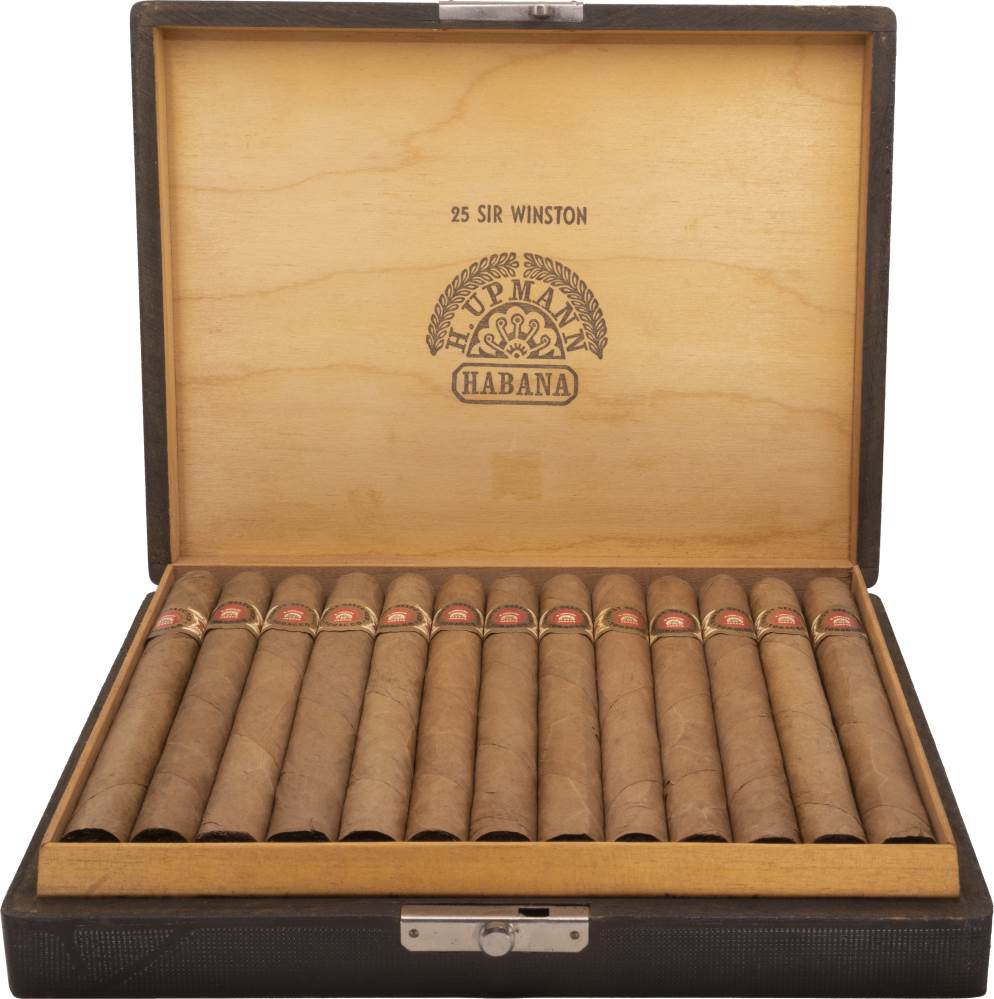 H. Upmann Sir Winston packaging