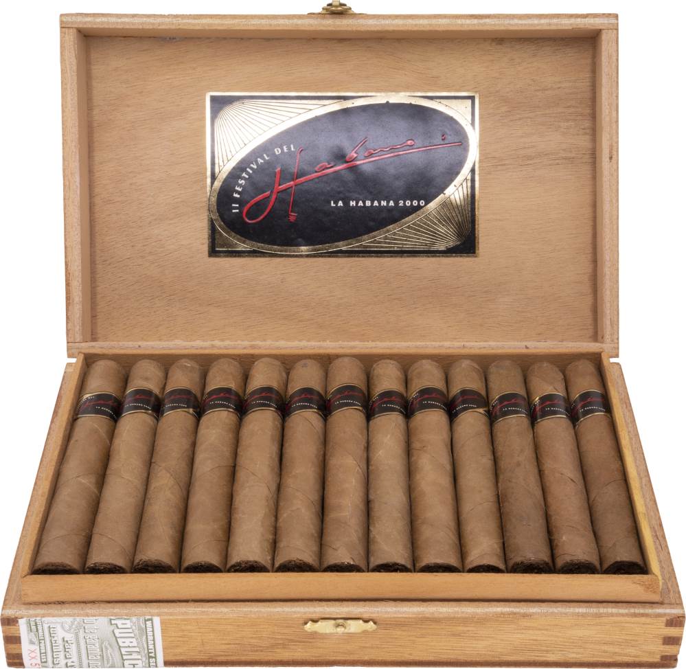 Habanos Festival 2000 Box packaging