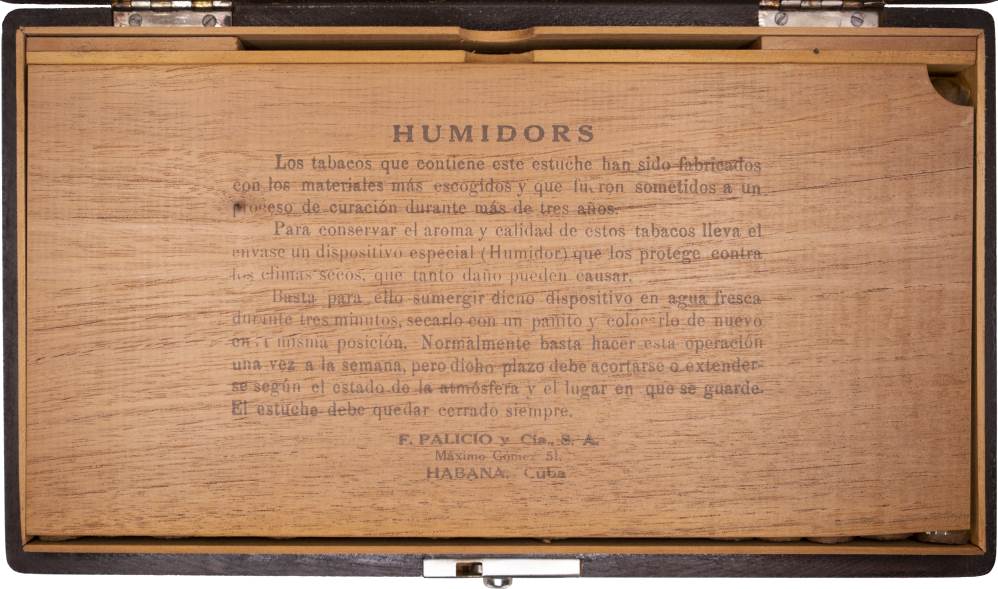 Hoyo de Monterrey Humidor No.1 packaging