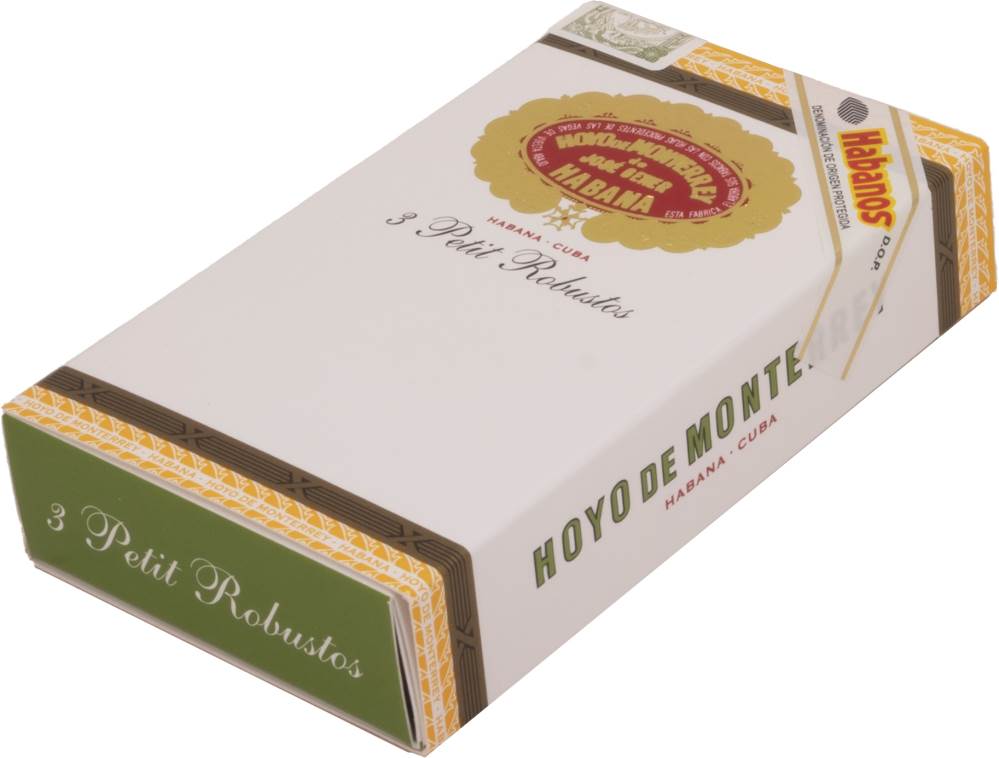Hoyo de Monterrey Petit Robustos packaging