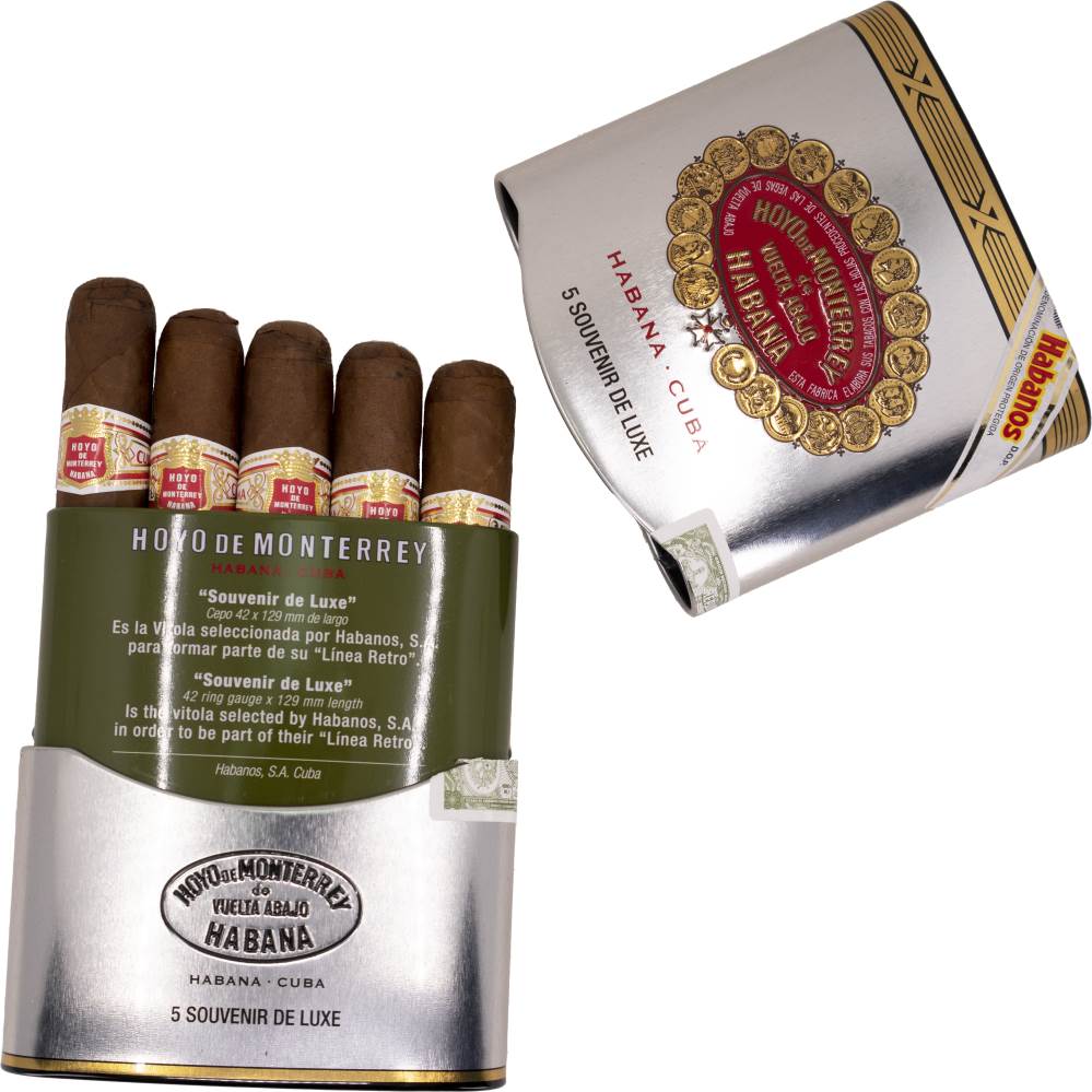 Hoyo de Monterrey Souvenir de Luxe packaging