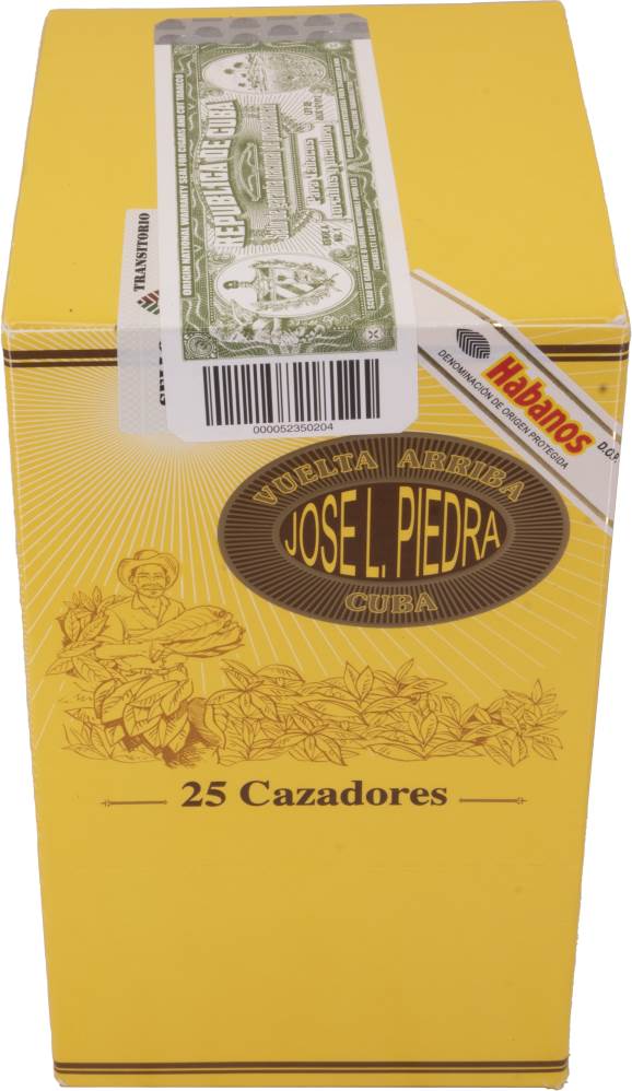 José L. Piedra Cazadores packaging