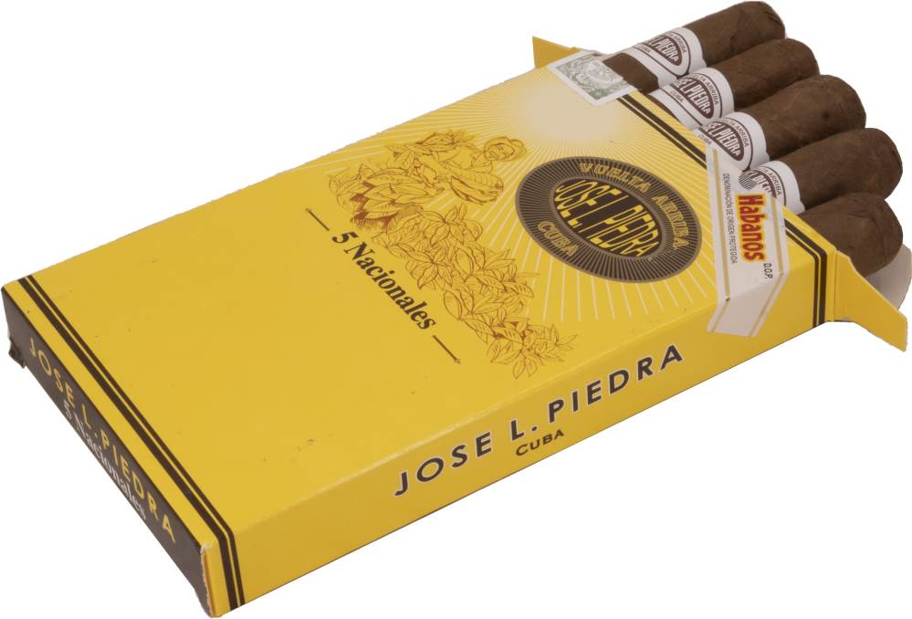 José L. Piedra Nacionales packaging
