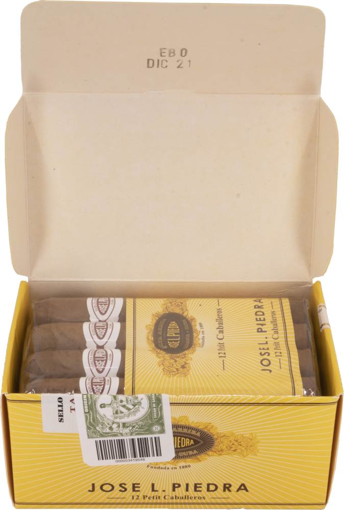 José L. Piedra Petit Caballeros packaging