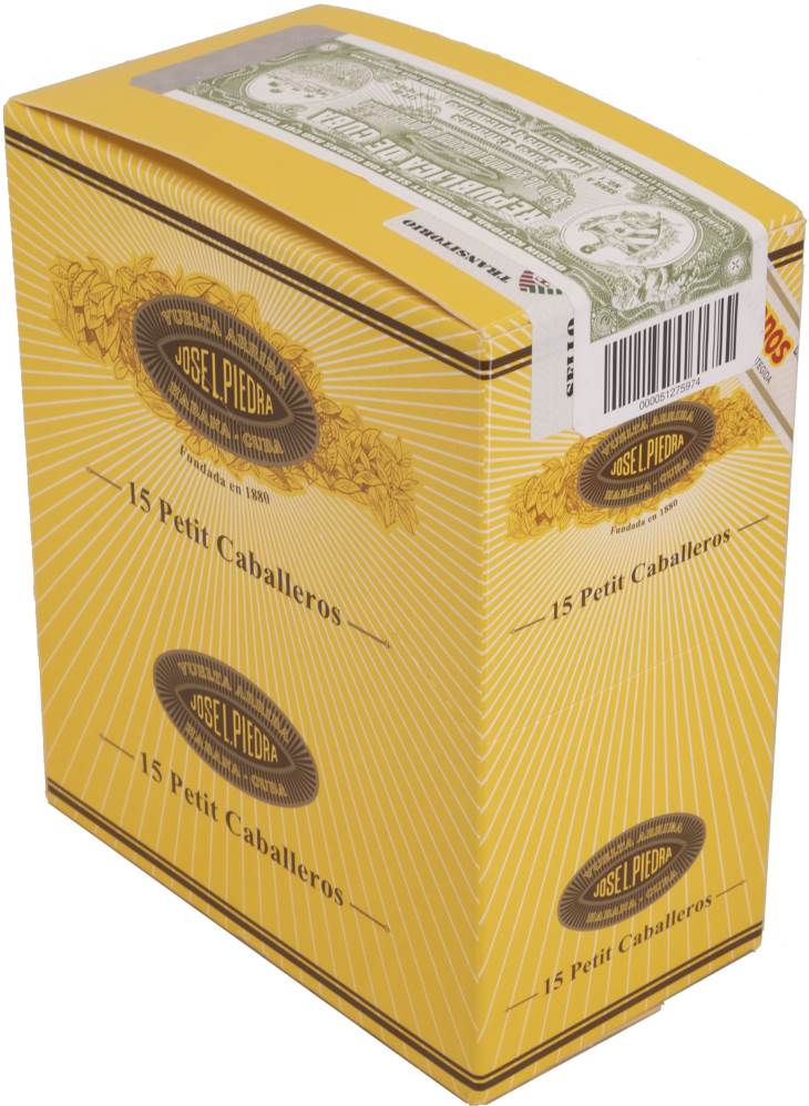 José L. Piedra Petit Caballeros packaging