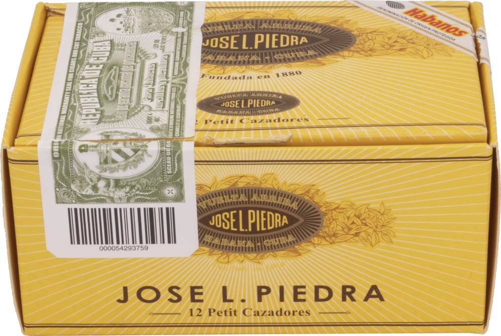 José L. Piedra Petit Cazadores packaging