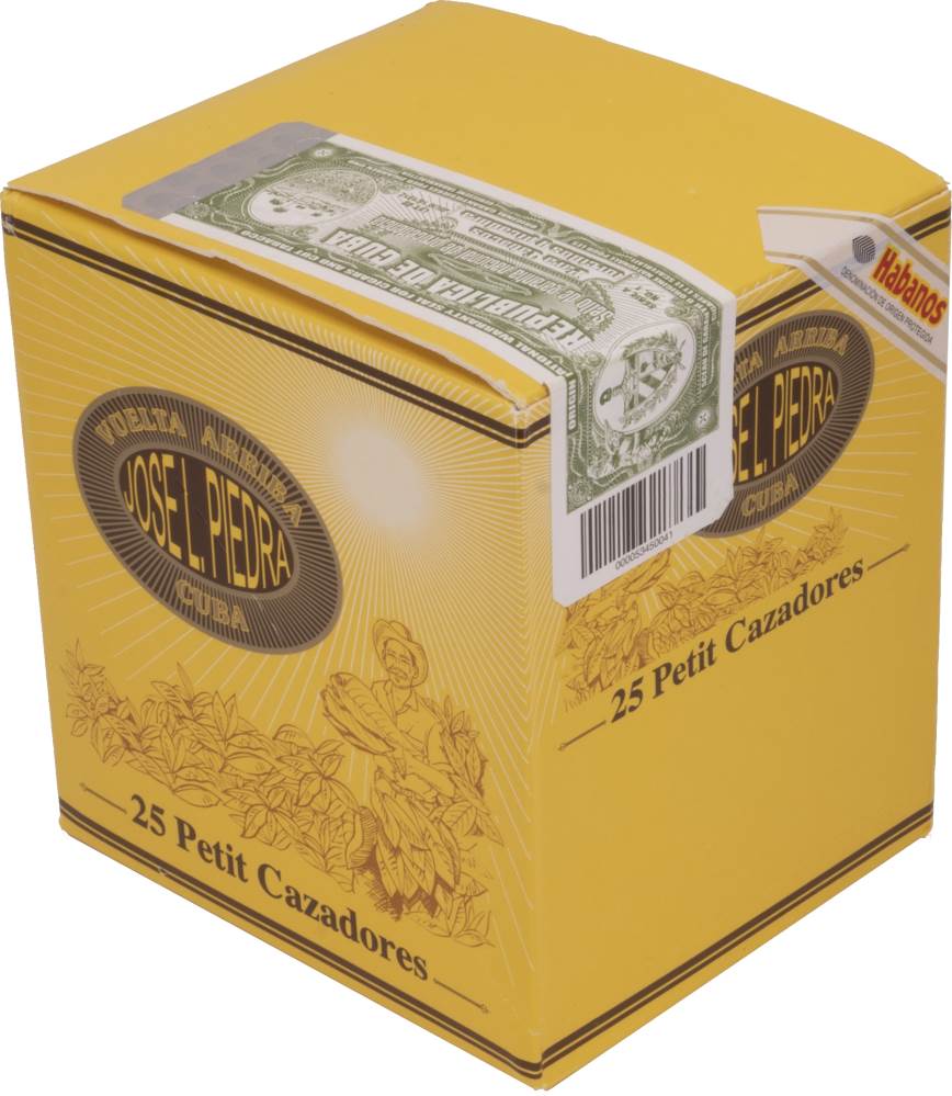 José L. Piedra Petit Cazadores packaging