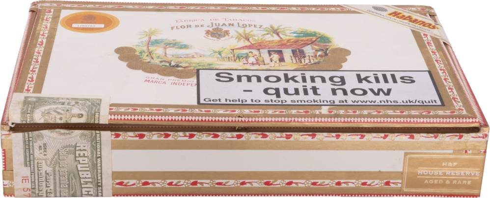 Juan López Petit Coronas packaging