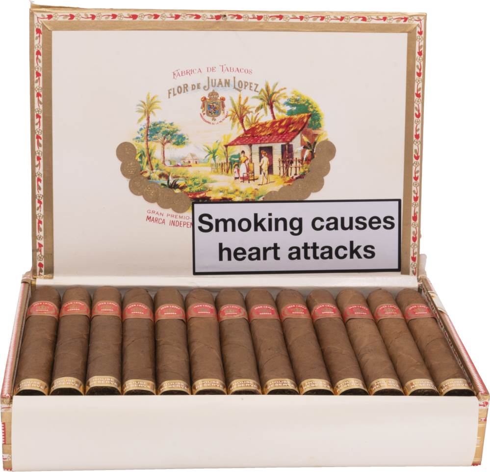 Juan López Petit Coronas packaging