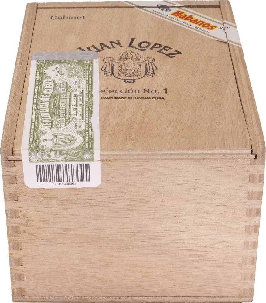 Juan López Selección No.1 packaging