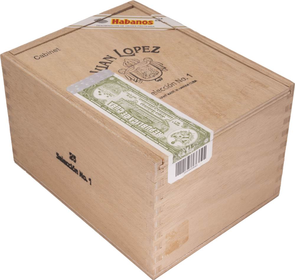 Juan López Selección No.1 packaging