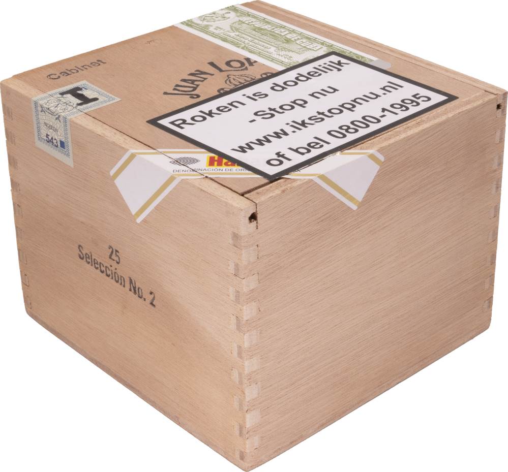Juan López Selección No.2 packaging