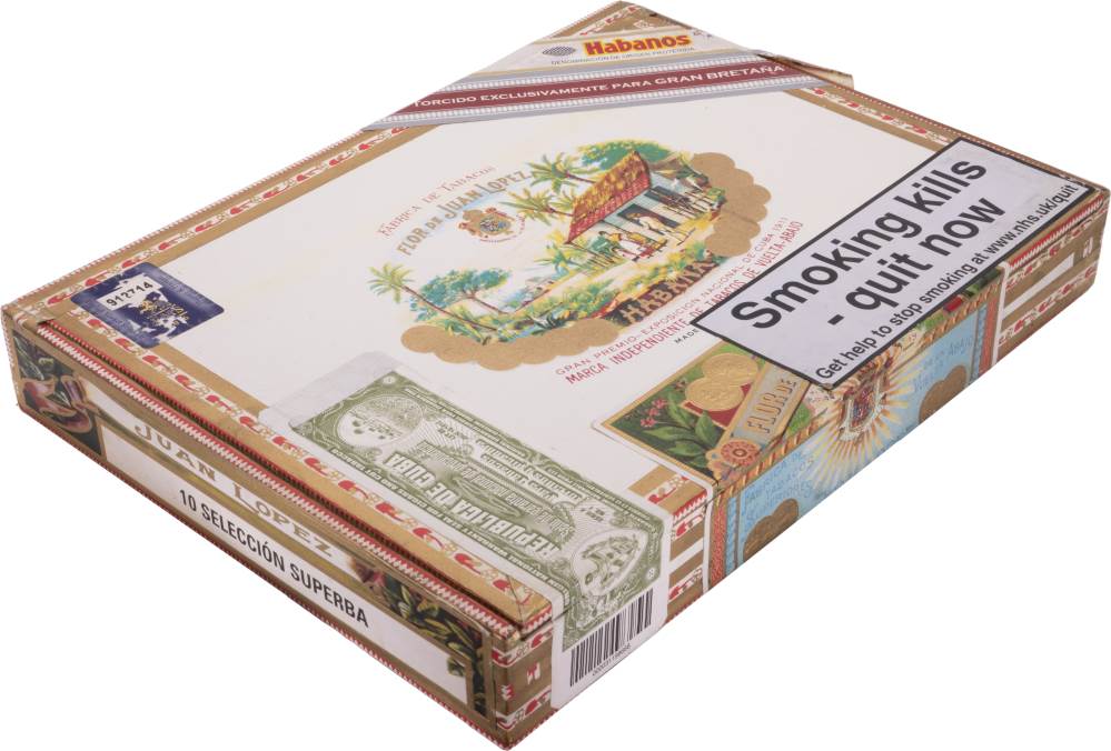 Juan López Edición Regional Gran Bretaña packaging