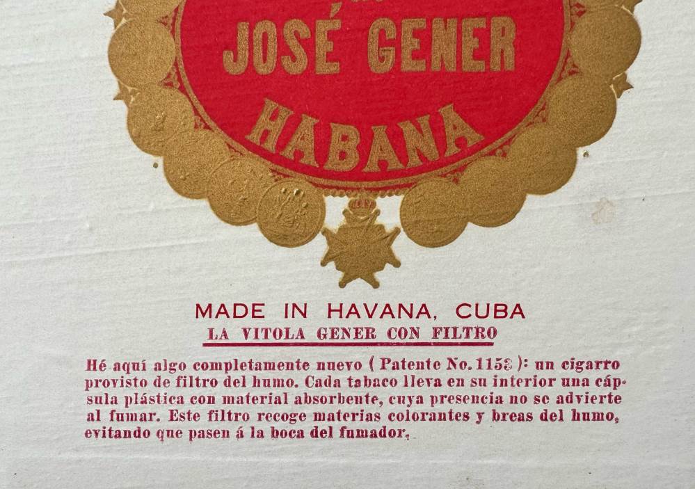 La Escepción Gener con Filtro packaging