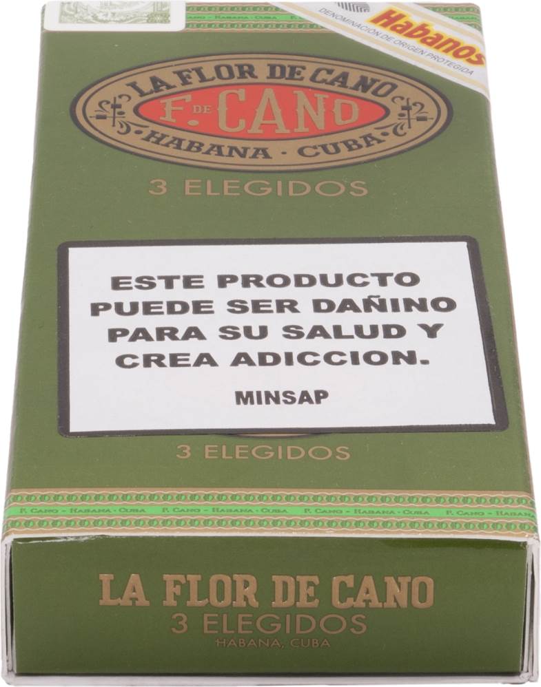 La Flor de Cano Elegidos packaging