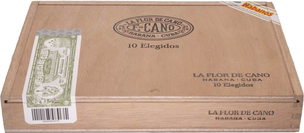 La Flor de Cano Elegidos packaging