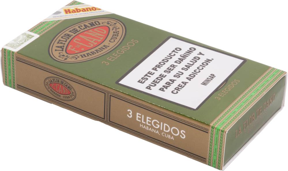 La Flor de Cano Elegidos packaging