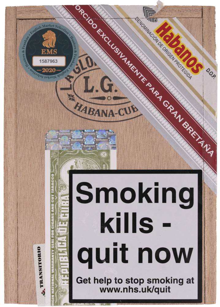 La Gloria Cubana Edición Regional Gran Bretaña packaging