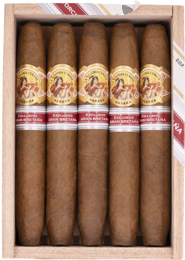 La Gloria Cubana Edición Regional Gran Bretaña packaging