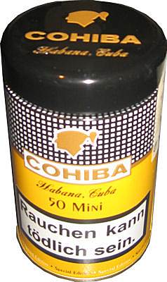 Small Cigars Cohiba Mini packaging