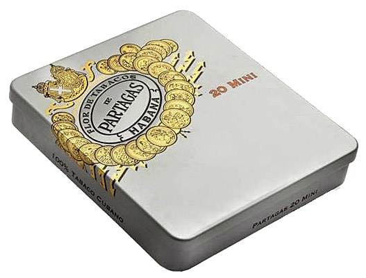 Small Cigars Partagás Mini packaging