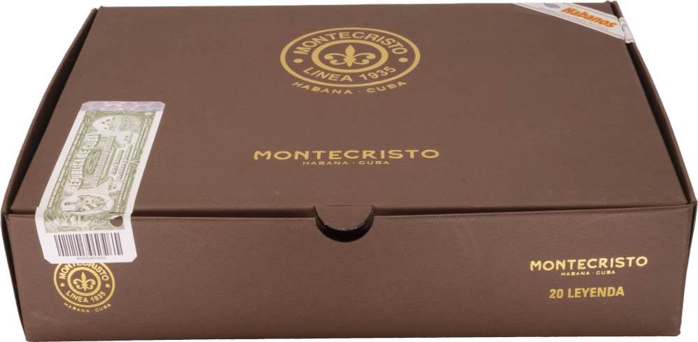 Montecristo Leyenda packaging