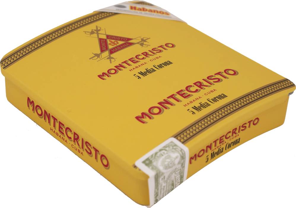 Montecristo Media Corona packaging