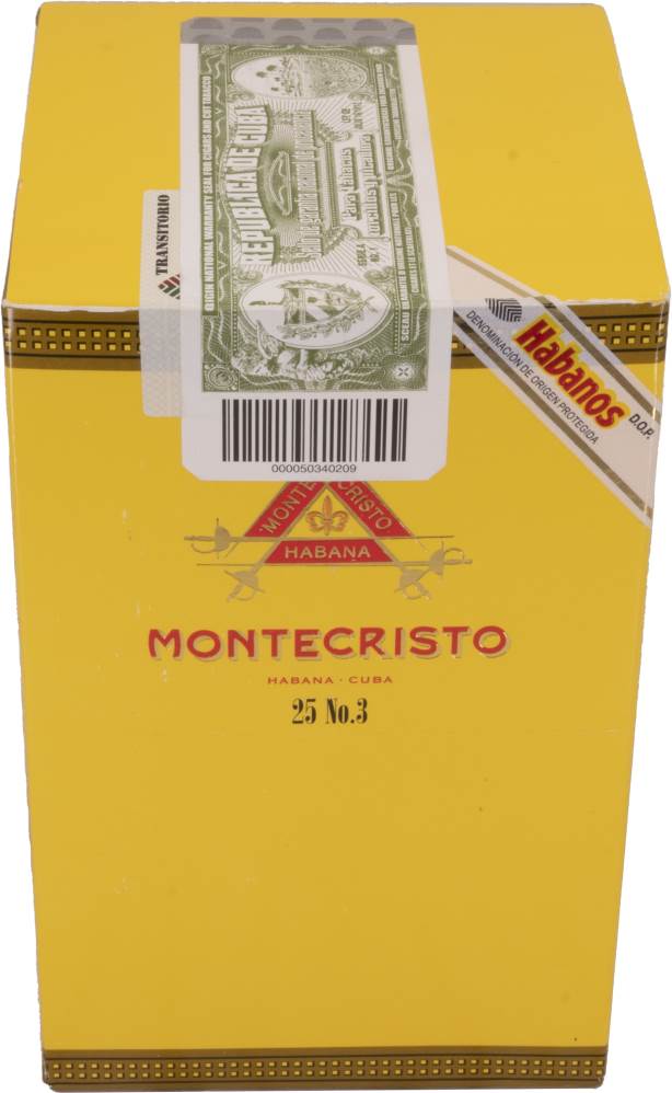 Montecristo Montecristo No.3 packaging
