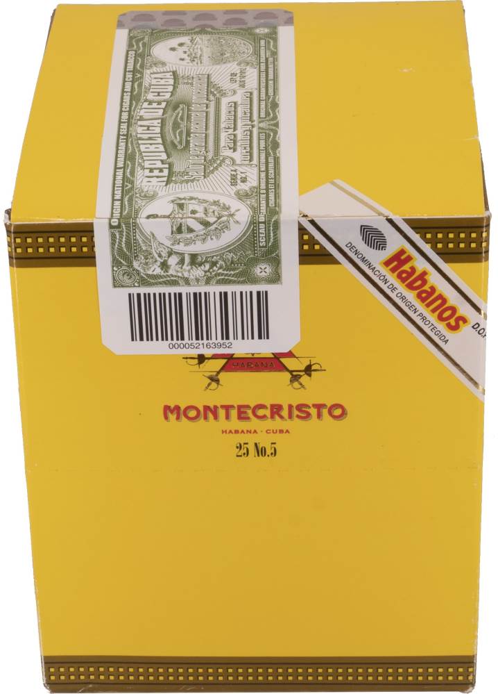 Montecristo Montecristo No.5 packaging