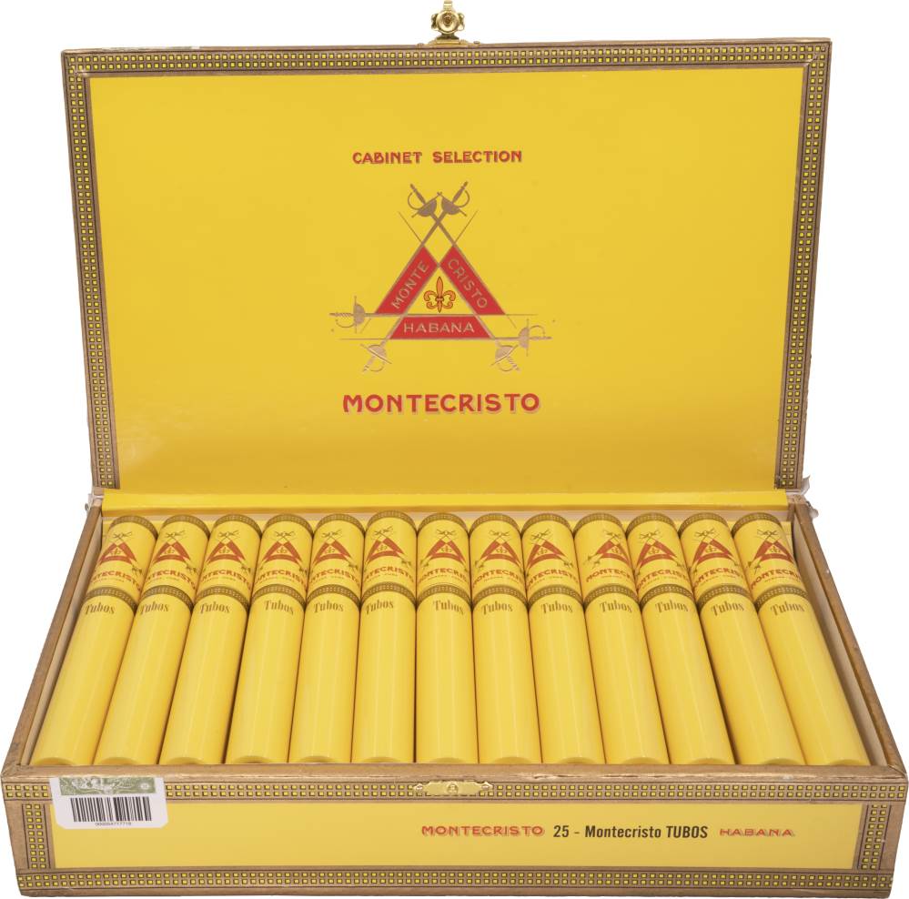 Montecristo Montecristo Tubos packaging