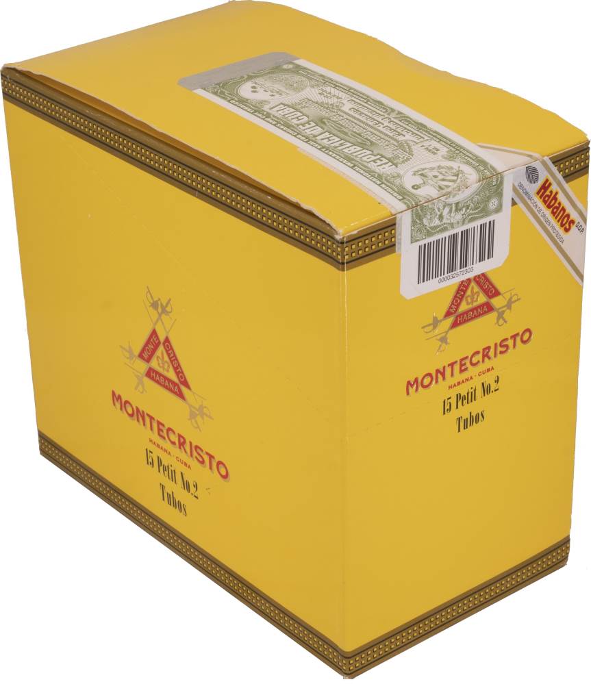 Montecristo Petit No. 2 packaging