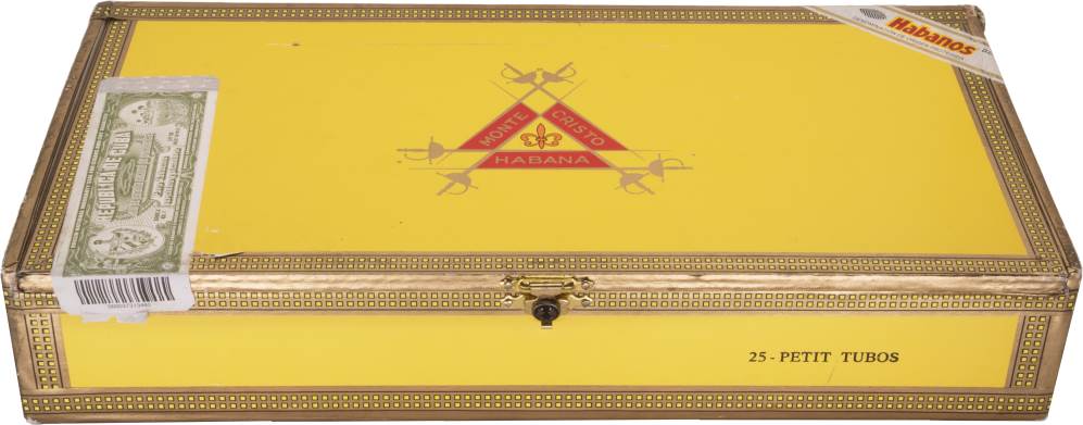Montecristo Petit Tubos packaging