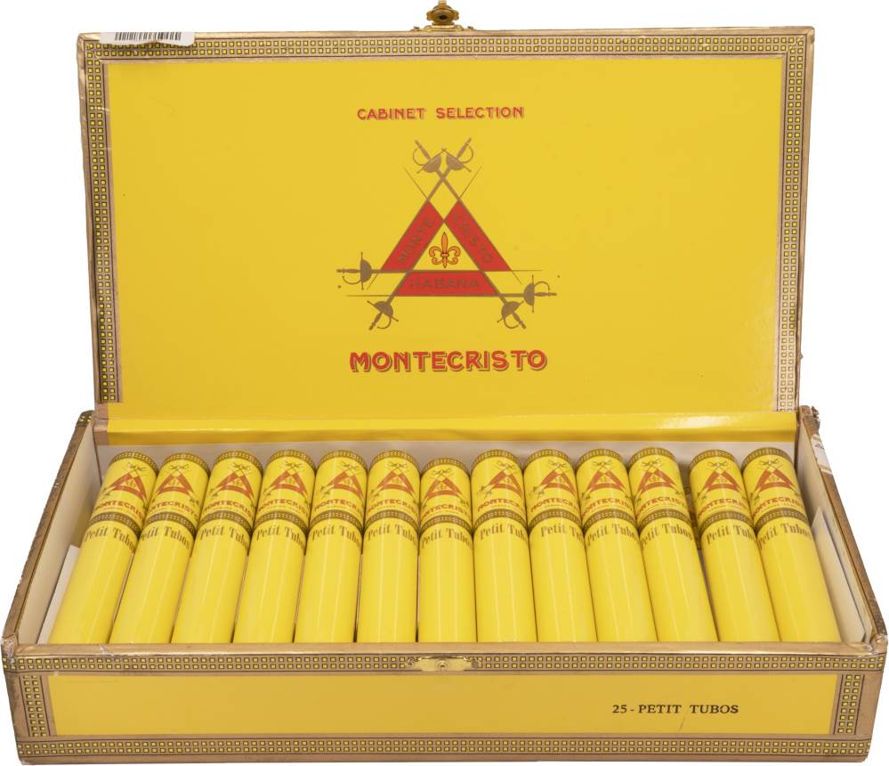 Montecristo Petit Tubos packaging