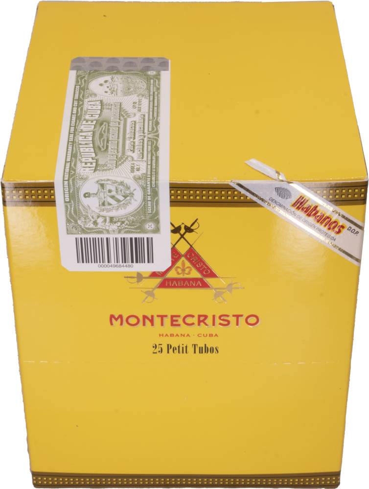 Montecristo Petit Tubos packaging