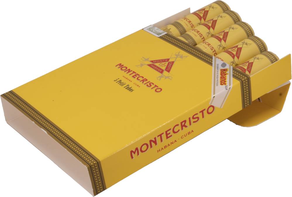 Montecristo Petit Tubos packaging