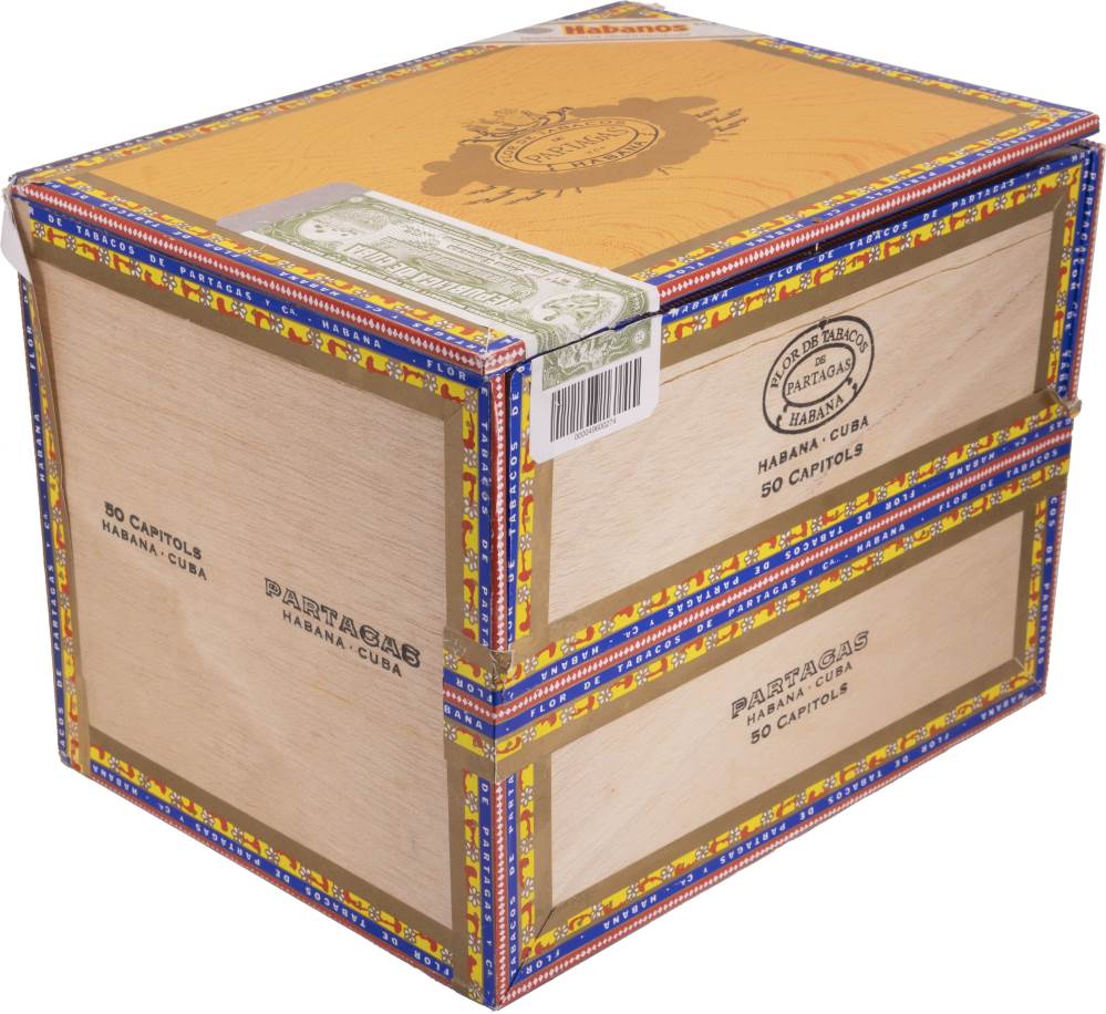 Partagás Capitols packaging