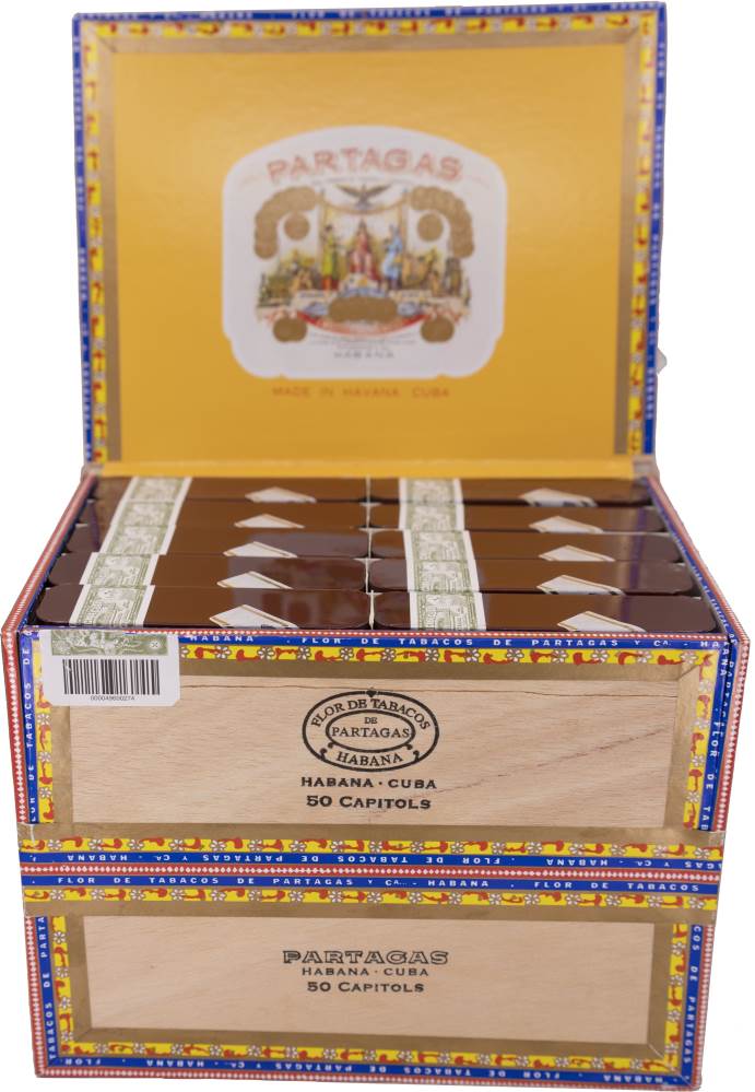 Partagás Capitols packaging