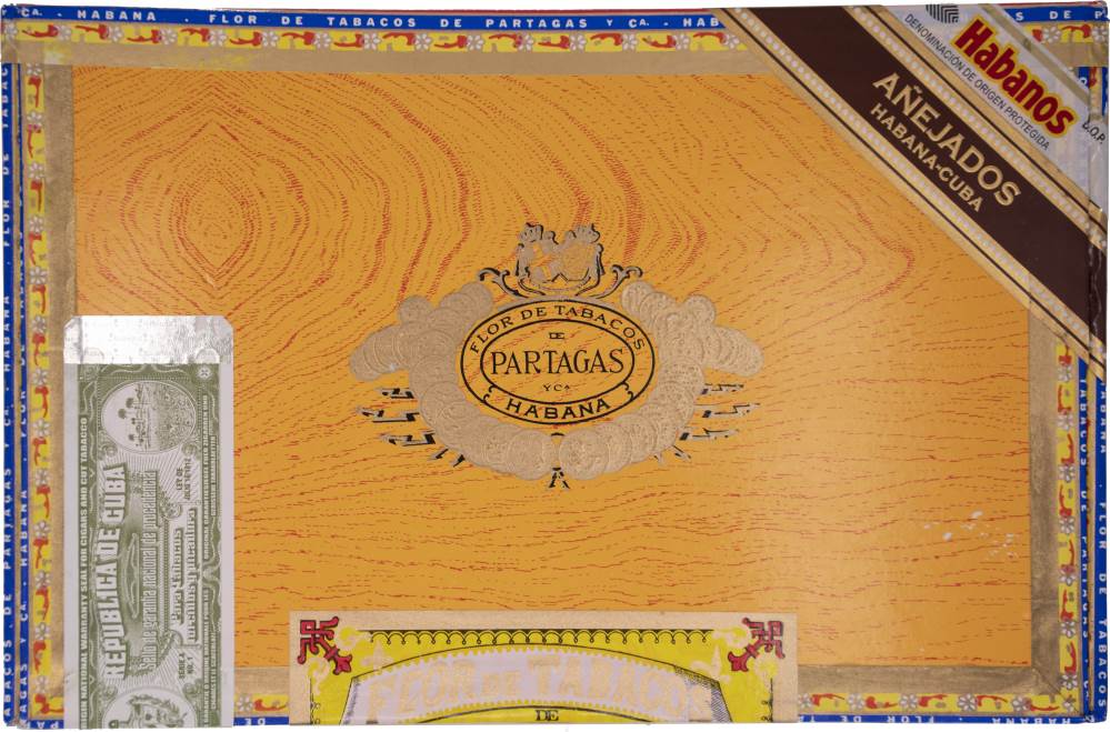 Partagás Habanos Añejados packaging