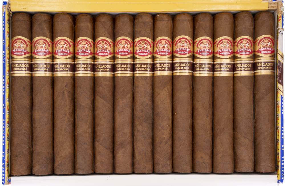 Partagás Habanos Añejados packaging