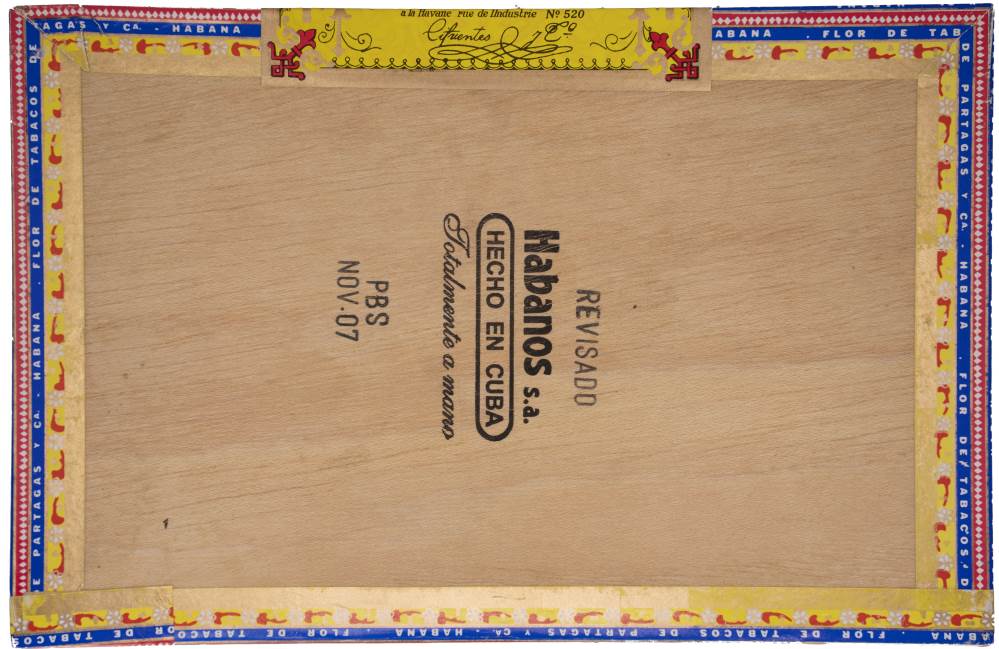 Partagás Habanos Añejados packaging