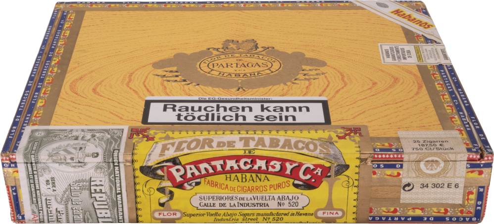 Partagás Coronas Grandes packaging