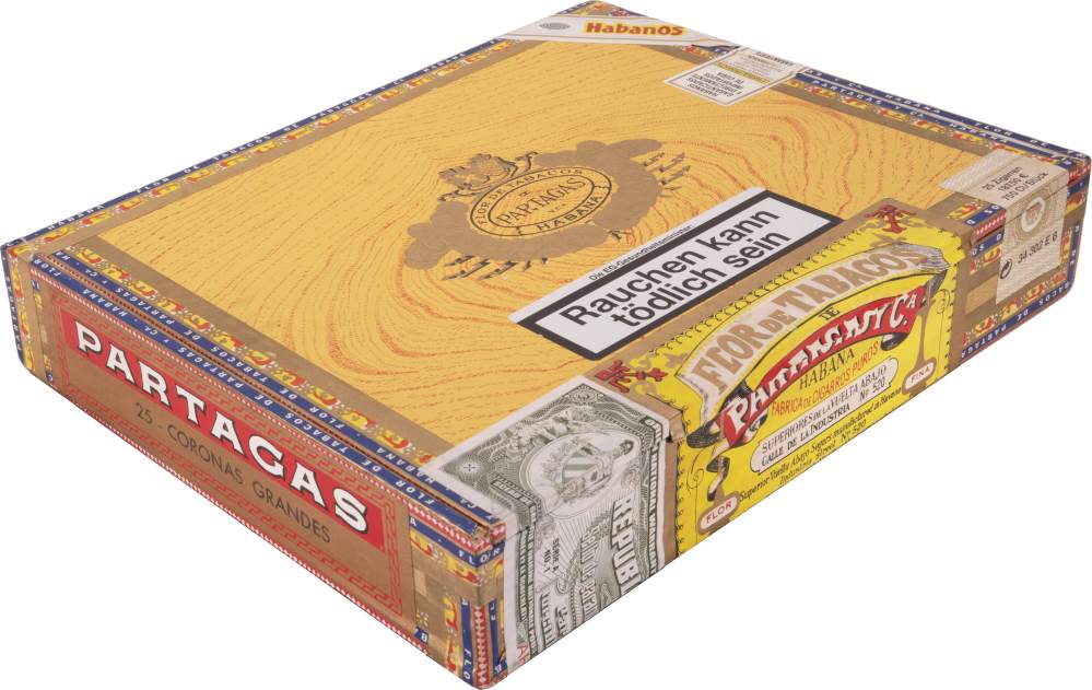 Partagás Coronas Grandes packaging